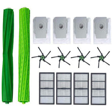Load image into Gallery viewer, Robot Sweeping Brush + Hippa + Side Brush + Dust Bag Set For iRobot Roomba S9 S9+, 14 PCS/Set