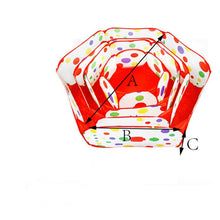 Load image into Gallery viewer, Folding Portable Baby Polka Dot Hexagon Indoor Ball Pool Game Fence