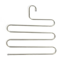 Load image into Gallery viewer, 5 Layers S Shape Multi-Functional Clothes Hangers Pants Storage Hangers, S Shape Hangers