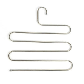 5 Layers S Shape Multi-Functional Clothes Hangers Pants Storage Hangers, S Shape Hangers