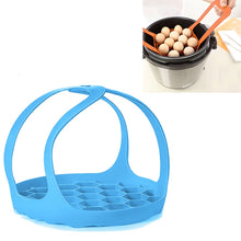 Load image into Gallery viewer, Silicone Steamer Egg Cooker Silicone Steamer Basket, 8 Inches, 6.5 Inches