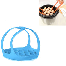Load image into Gallery viewer, Silicone Steamer Egg Cooker Silicone Steamer Basket, 8 Inches, 6.5 Inches