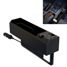 Load image into Gallery viewer, Car Seat Storage Box With Cable Car USB Charger, 2-wire, 3-wire, 2-wire + Storage Box