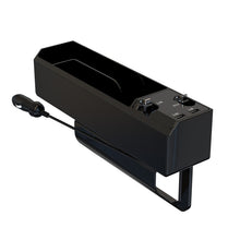 Load image into Gallery viewer, Car Seat Storage Box With Cable Car USB Charger, 2-wire, 3-wire, 2-wire + Storage Box