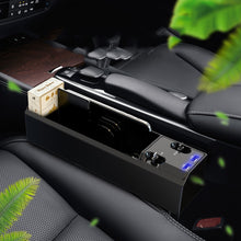 Load image into Gallery viewer, Car Seat Storage Box With Cable Car USB Charger, 2-wire, 3-wire, 2-wire + Storage Box