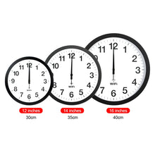 Load image into Gallery viewer, Smart Network Automatic Time Synchronization Wifi Wall Clock Modern Minimalist Silent Living Room Clock, 12 inch, 14 inch, 16 inch