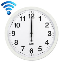 Load image into Gallery viewer, Smart Network Automatic Time Synchronization Wifi Wall Clock Modern Minimalist Silent Living Room Clock, 12 inch, 14 inch, 16 inch
