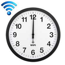Load image into Gallery viewer, Smart Network Automatic Time Synchronization Wifi Wall Clock Modern Minimalist Silent Living Room Clock, 12 inch, 14 inch, 16 inch