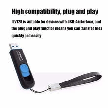 Load image into Gallery viewer, ADATA UV128 Car Speaker Office Storage U Disk, 16GB, 32GB, 64GB, 128GB