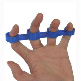 Guitar Finger Expansion Finger Force Device Piano Span Practice Finger Sleeve, Medium, Large