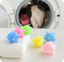 Load image into Gallery viewer, 5 PCS Anti-winding Strong Decontamination Laundry Ball Home Washing Machine Starfish Solid Cleaning Ball, Cleaning Ball