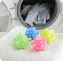 Load image into Gallery viewer, 5 PCS Anti-winding Strong Decontamination Laundry Ball Home Washing Machine Starfish Solid Cleaning Ball, Cleaning Ball