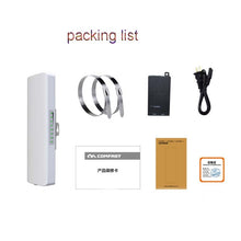 Load image into Gallery viewer, COMFAST E314n 300mbps Covers 5 Kilometers Wifi Base Station Wireless Bridge, EU Plug, US Plug, UK Plug