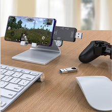 Load image into Gallery viewer, 2 PCS Type-C &amp; Micro USB &amp; USB 2.0 3 in 1 Ports Multi-function Card Reader, Support U Disk / TF / SD, Black, White
