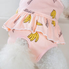 Load image into Gallery viewer, Banana Printed Dog Physiological Pants Comfortable Breathable Strap Pet Physiological Pants, S, M, L, XL