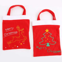 Load image into Gallery viewer, Christmas Eve Decoration Backpack Gift Bag, Elk, Christmas Tree