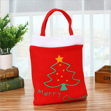 Load image into Gallery viewer, Christmas Eve Decoration Backpack Gift Bag, Elk, Christmas Tree