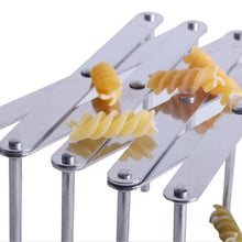 Load image into Gallery viewer, LsCook Retractable Storage Rack Kitchen Foldable Multifunctional Steam Rack Stainless Steel Kitchen Utensil Rack, Stainless Steel Rack