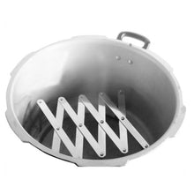 Load image into Gallery viewer, LsCook Retractable Storage Rack Kitchen Foldable Multifunctional Steam Rack Stainless Steel Kitchen Utensil Rack, Stainless Steel Rack