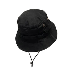 Load image into Gallery viewer, Outdoor Hip-Hop Hat Fisherman Hat Windproof Basin Hat with Drawstring