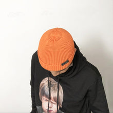 Load image into Gallery viewer, A21 Short Beanie Retro Hip Hop Knitted Cap