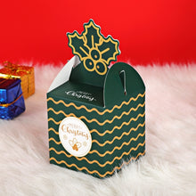 Load image into Gallery viewer, Christmas Eve Apple Packaging Gift Box Candy Box (Green), Green