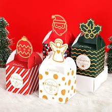 Load image into Gallery viewer, Christmas Eve Apple Packaging Gift Box Candy Box (Green), Green