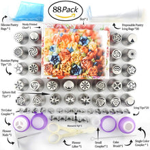 Load image into Gallery viewer, 88 in 1  Decorating Mouth Set Cake Baking Jewelry Set, 88 PCS/Set