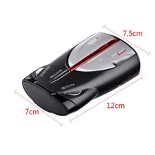 Load image into Gallery viewer, 12V Laser Anti Radar Car Detector 360 Degree Led Display Police Speedometer Voice Alert/Alarm, 360 Degree