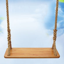 Load image into Gallery viewer, Outdoor Swing Indoor Balcony Children Adult Solid Wood Swing