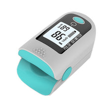 Load image into Gallery viewer, X1805 Oxygen Saturation Detector Medical Monitoring Heart Rate Finger Clip Oximeter, Green, Black, Blue