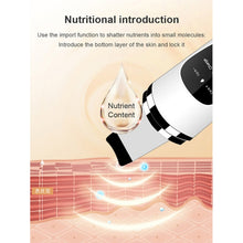 Load image into Gallery viewer, Ultrasonic Shoveling Machine Facial Peeling Beauty Instrument, White, Pink