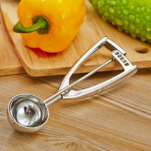 Load image into Gallery viewer, Stainless Steel Ice Cream Spoon Scooper Fruit Scoop, 39mm, 44mm, 50mm, 55mm, 59mm