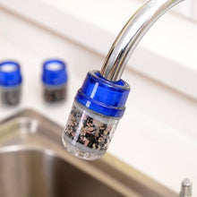 Load image into Gallery viewer, 2 PCS Household Tap Water Purifier Kitchen Faucet Filter Activated Carbon Three-layer Water Filter, Faucet Filter