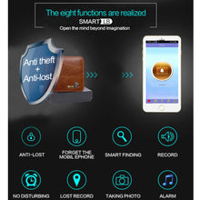 Load image into Gallery viewer, Men Leather Business Wallet Smart Anti-Lost Anti-Theft Wallet, Smart
