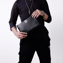 Load image into Gallery viewer, Men Leather Casual Clutch Leather Smart Anti-Theft &amp; Anti-Lost Coin Purse, Large, Small