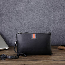 Load image into Gallery viewer, Men Leather Casual Clutch Leather Smart Anti-Theft &amp; Anti-Lost Coin Purse, Large, Small