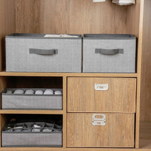 Load image into Gallery viewer, Non-woven Drawer Storage Box Square Uncovered Clothing Debris Sorting Box, 16L, 23L, 29L