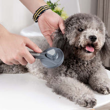 Load image into Gallery viewer, Pet Self-Cleaning Comb Cat Comb Dog Needle Comb Cat Hair Removal Comb Floating Brush, Cherry Blossom Color, Fresh Mint, Gentleman Ash