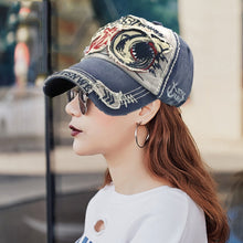 Load image into Gallery viewer, 13948 Shark Pattern Washable Baseball Cap Spring and Autumn Sun Hat