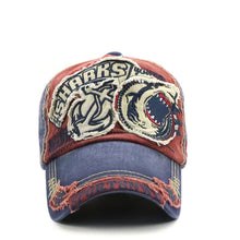 Load image into Gallery viewer, 13948 Shark Pattern Washable Baseball Cap Spring and Autumn Sun Hat