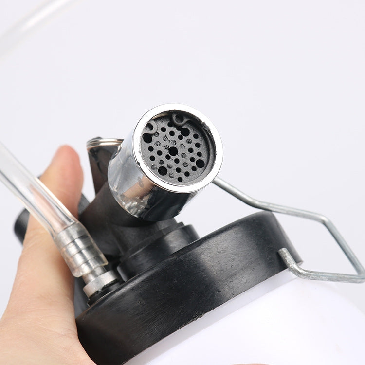 Pneumatic Brake Fluid Changer Automobile Brake Fluid Replacement Joint Filler Emptying Tool Brake Fluid Change Tool, Single Pot, Double Pot