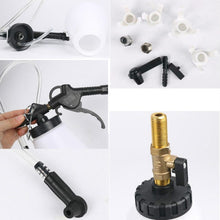 Load image into Gallery viewer, Pneumatic Brake Fluid Changer Automobile Brake Fluid Replacement Joint Filler Emptying Tool Brake Fluid Change Tool, Single Pot, Double Pot