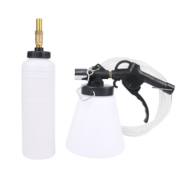 Pneumatic Brake Fluid Changer Automobile Brake Fluid Replacement Joint Filler Emptying Tool Brake Fluid Change Tool, Single Pot, Double Pot