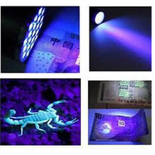Load image into Gallery viewer, 9 LEDs 395NM Mini UV Flashlight Fluorescent Agent Detection Pen Security Light
