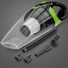 Load image into Gallery viewer, Wireless Car Vacuum Cleaner Handheld Mini Vacuum Cleaner Super Suction Wet And Dry Dual Use Portable Vacuum Cleaner, Transparent+Green, Black+Green, Pink+White