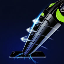 Load image into Gallery viewer, Wireless Car Vacuum Cleaner Handheld Mini Vacuum Cleaner Super Suction Wet And Dry Dual Use Portable Vacuum Cleaner, Transparent+Green, Black+Green, Pink+White