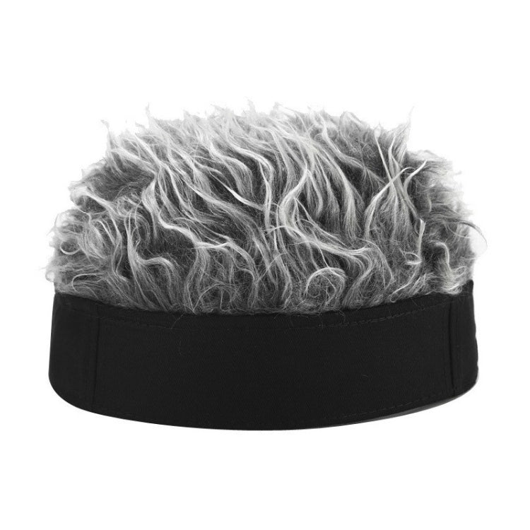 Wig Landlord Hat Retro Street Sailor Hat Skullcap without Eaves