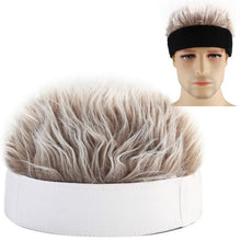 Load image into Gallery viewer, Wig Landlord Hat Retro Street Sailor Hat Skullcap without Eaves