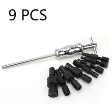 Load image into Gallery viewer, 9 In 1 Inner Bearing Pull Code Puller Inner Hole Peilin Sliding Hammer Group Puller Inner Bearing Remove Tool, 9 In 1